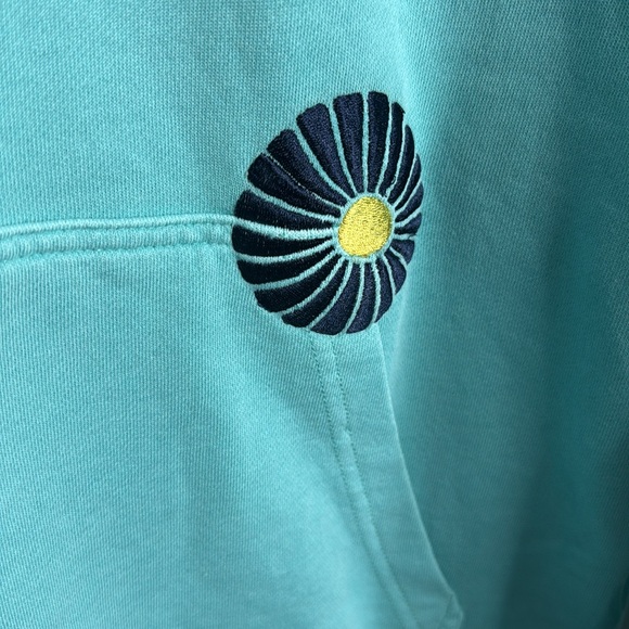 HURLEY NATURALS PULLOVER Aqua Blue NWT Surfer Skater - Picture 4 of 7